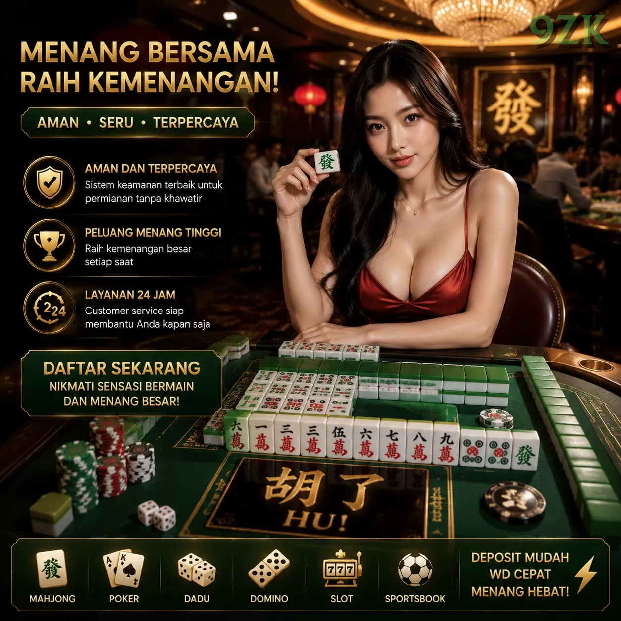 Ikon aplikasi 9zk resmi